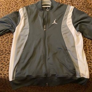 Grey Jordan zip sweatshirt